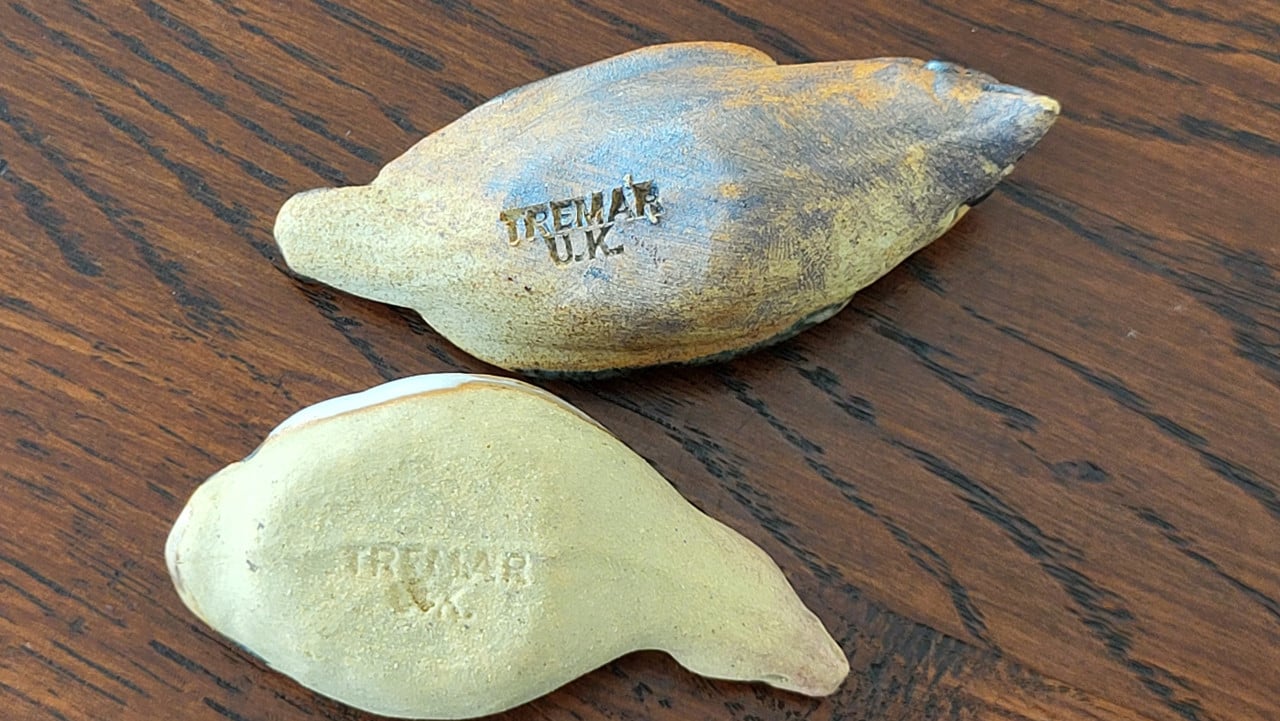Set vintage vogelbeeldjes Tremar Pottery UK
