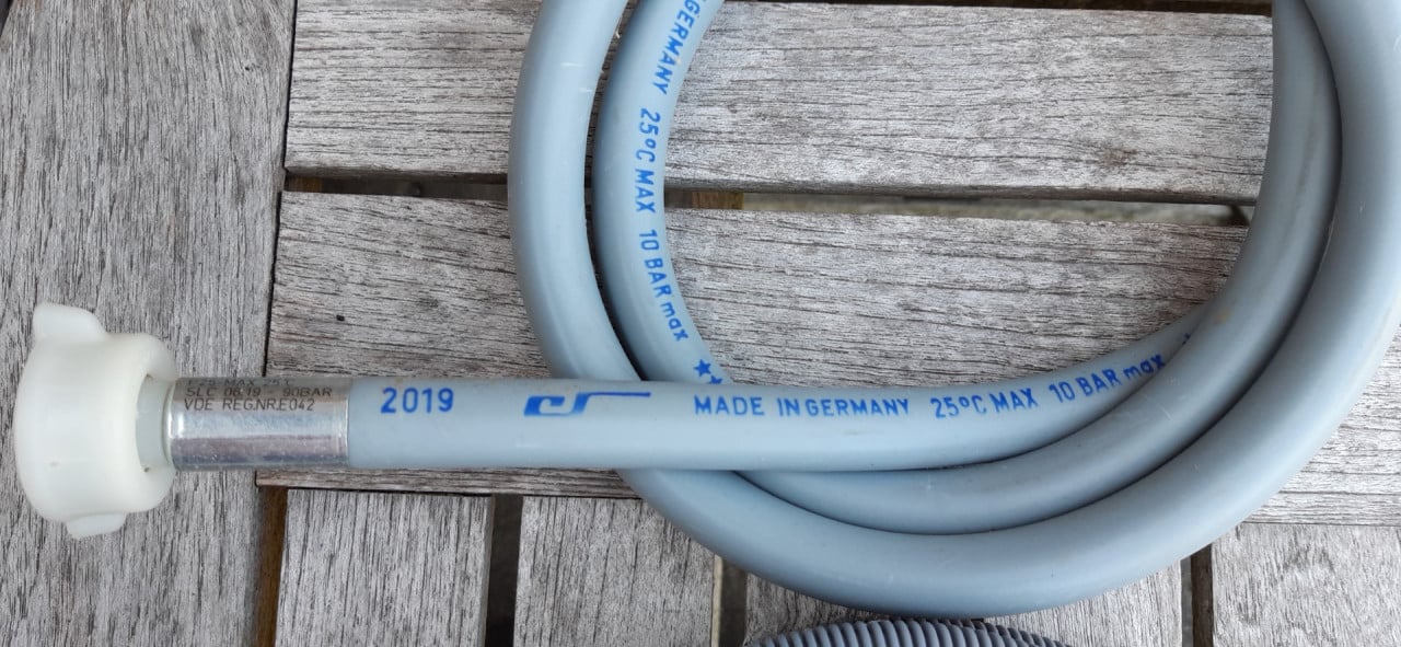 Aan en afvoerslang voor wasmachine