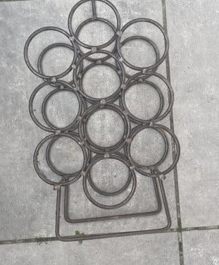 (Wijn) flessenrek
