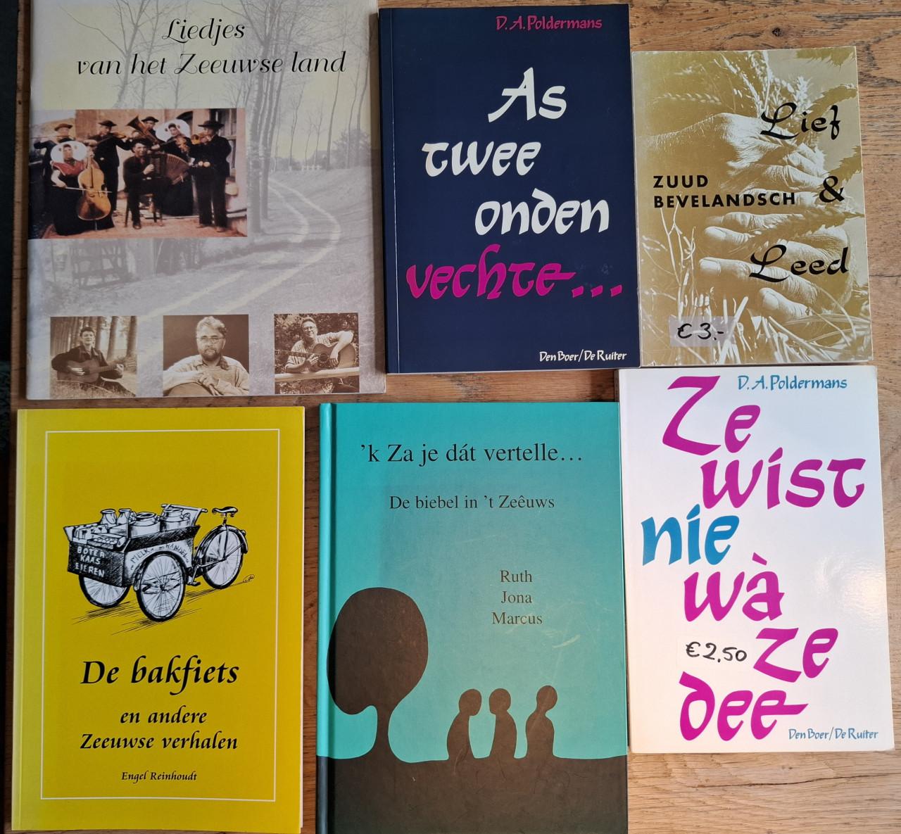 Diverse Zeeuwse boekjes