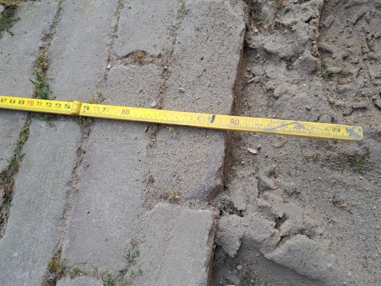 7-duimers gebakken 12,5m2 klinkers