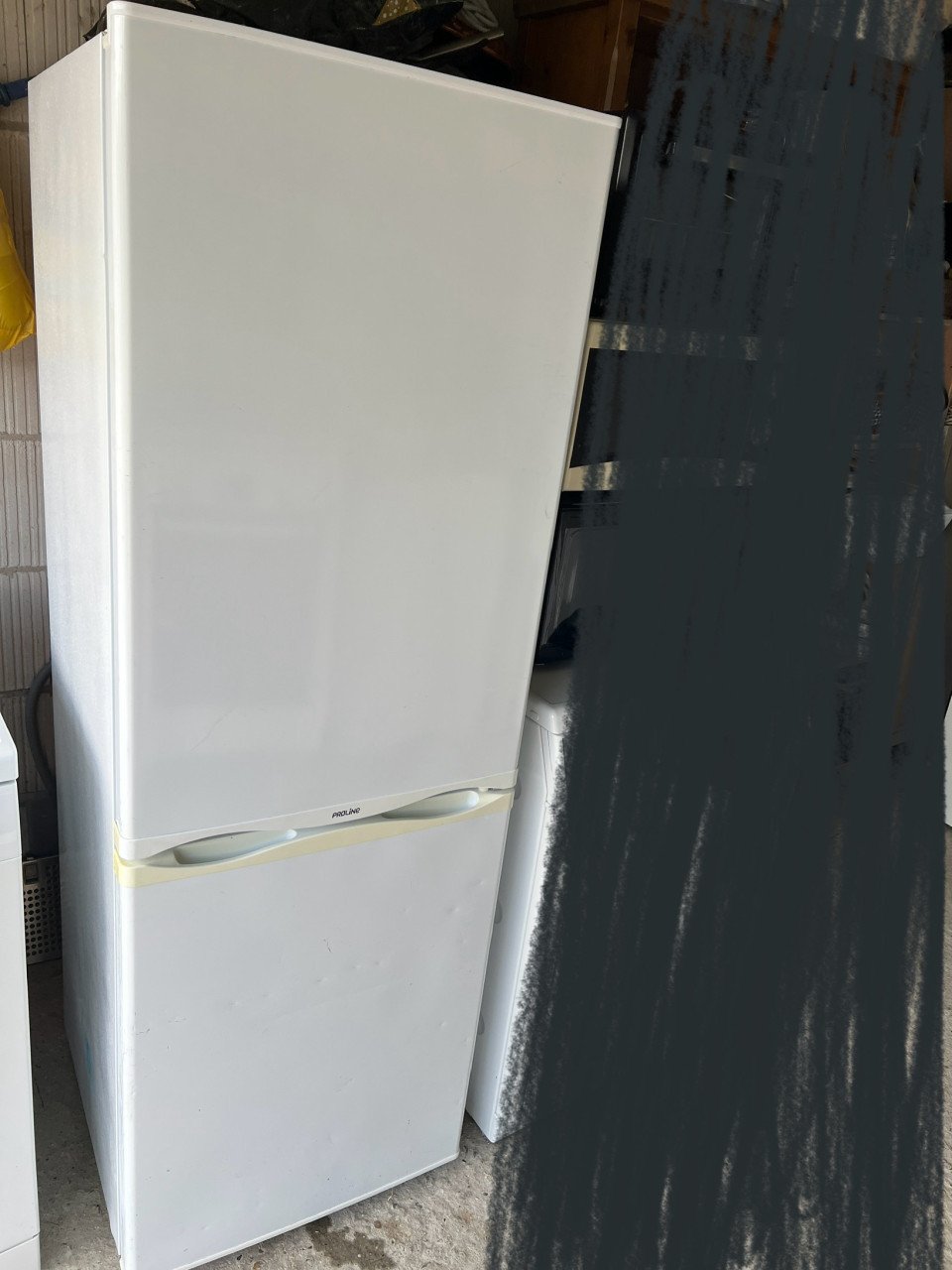 A++ klasse koel vries combinatie Koelkast met vriezer 160x55 cm.