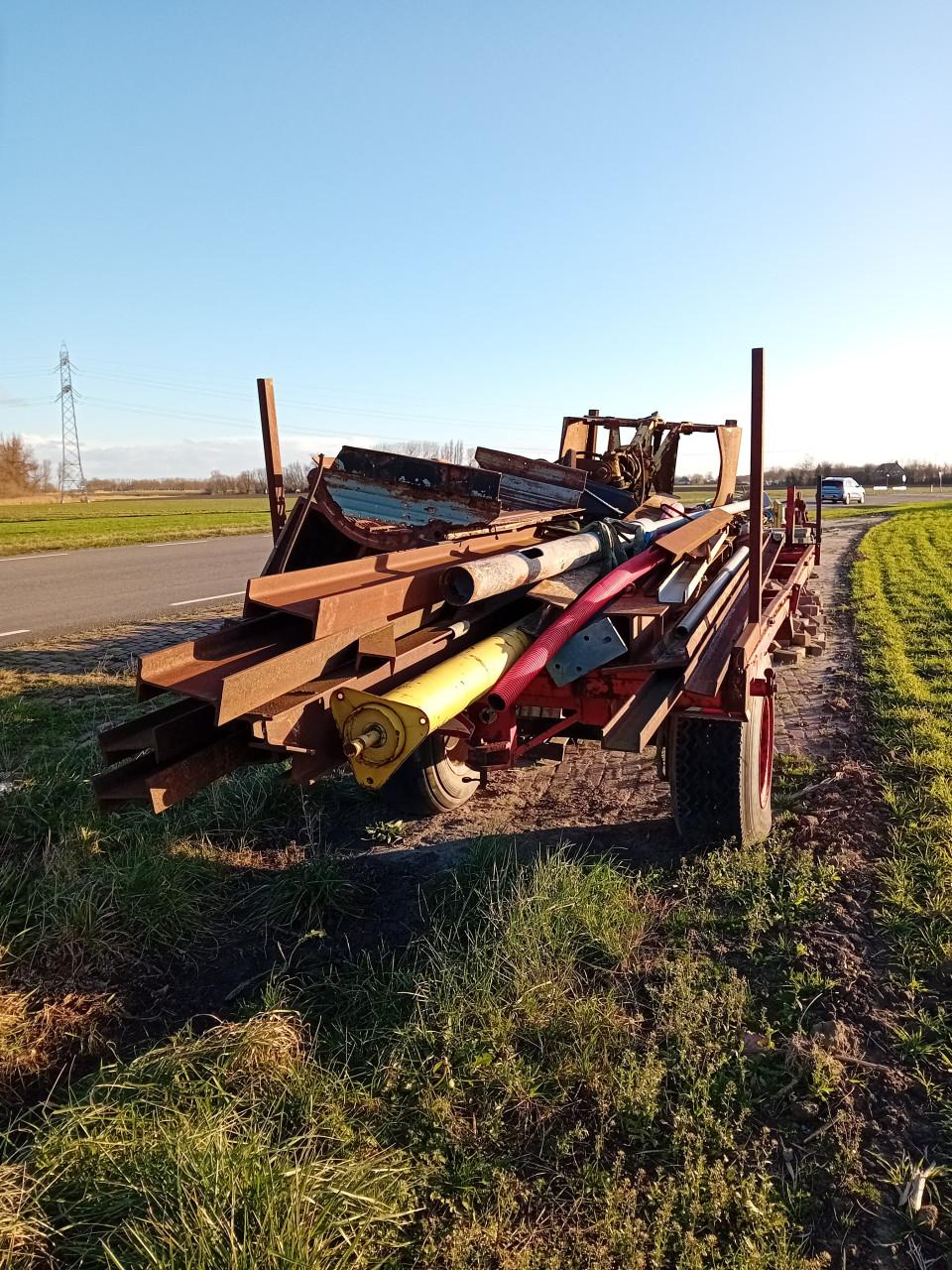 Diverse stalen balken