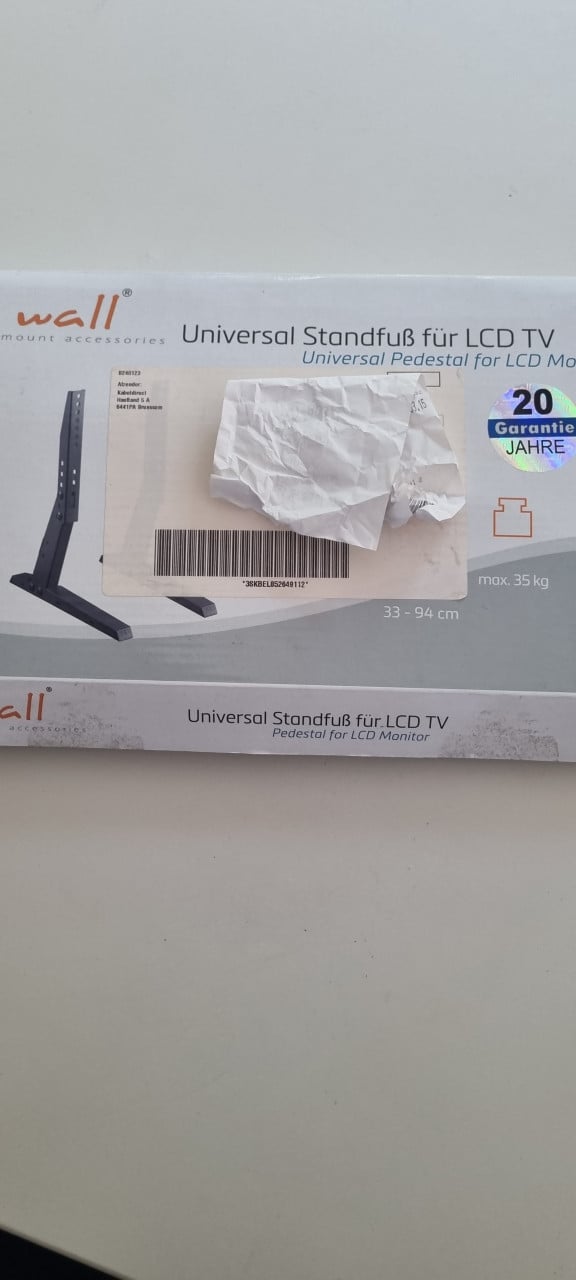 Televisie standaard