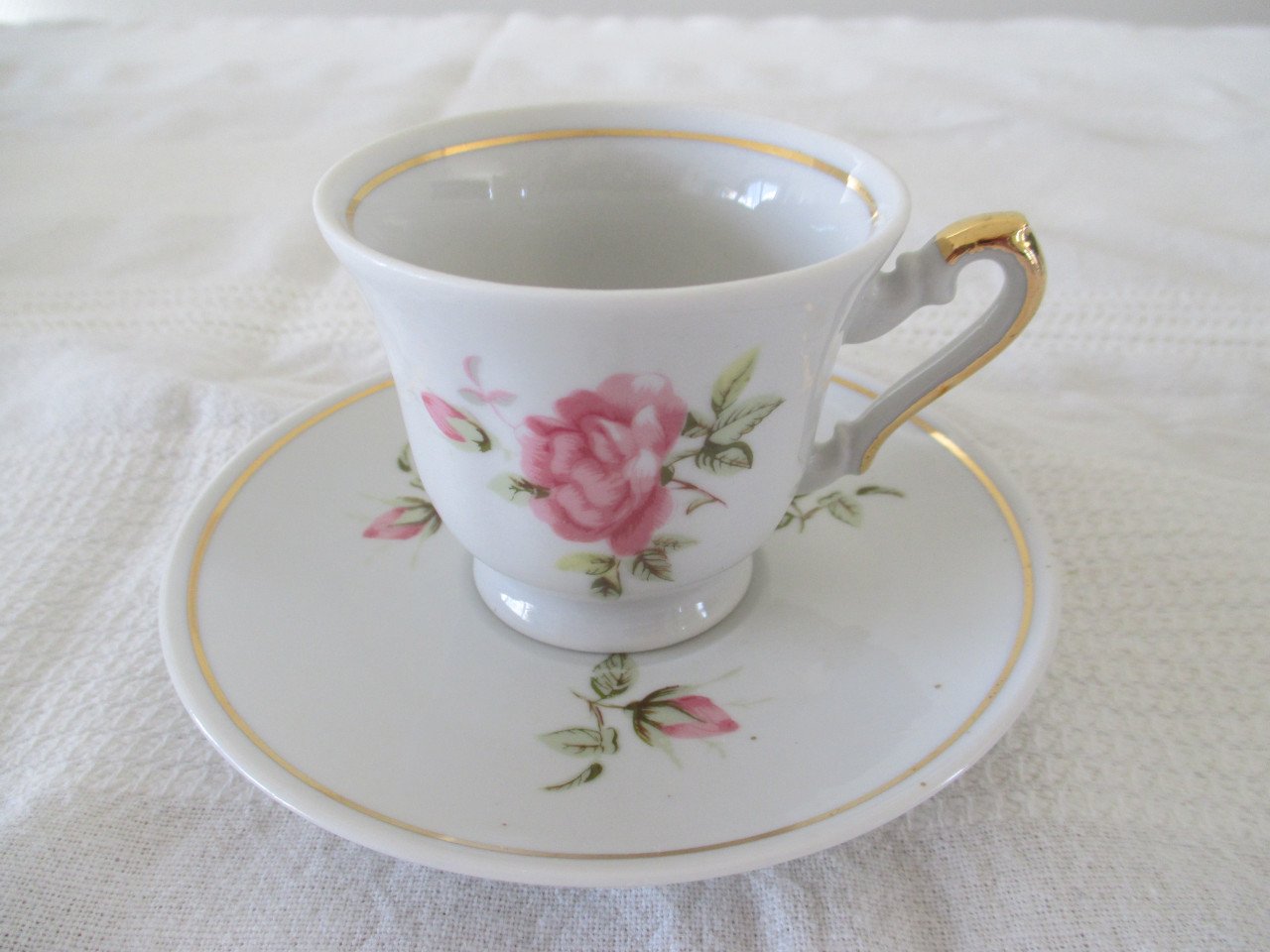 Zeer Mooi Zajecar FP Porcelein koffieset voor 6 Personen