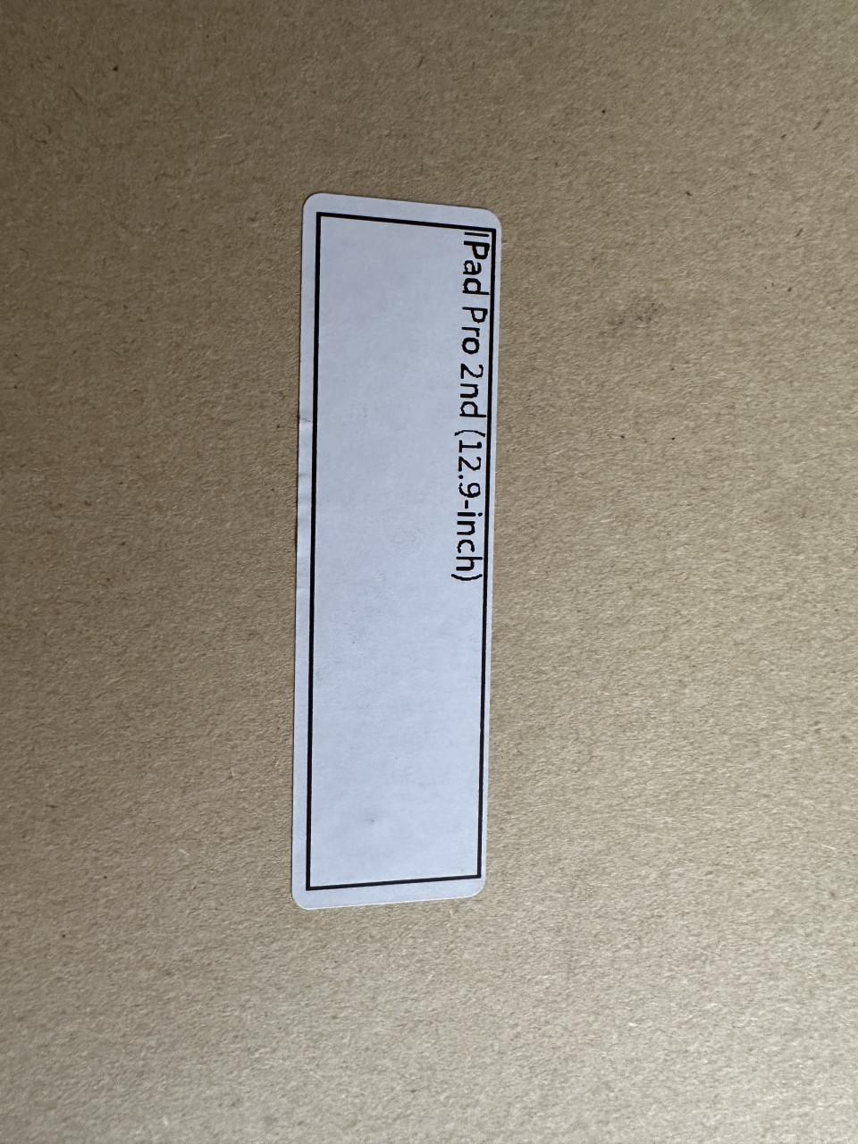 Nieuwe screenprotector IPad Pro 12.9 inch