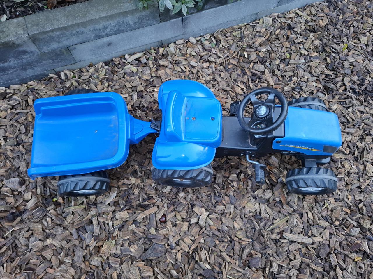 Speelgoed trekker buiten