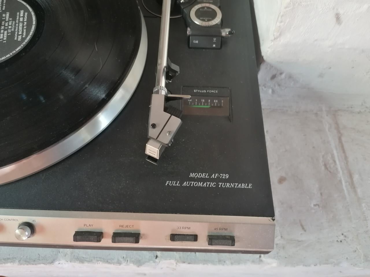 Philips platenspeler plus lp's