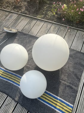 Vintage hanglamp Peill en Putzler (3 bollen/ 1 basis)