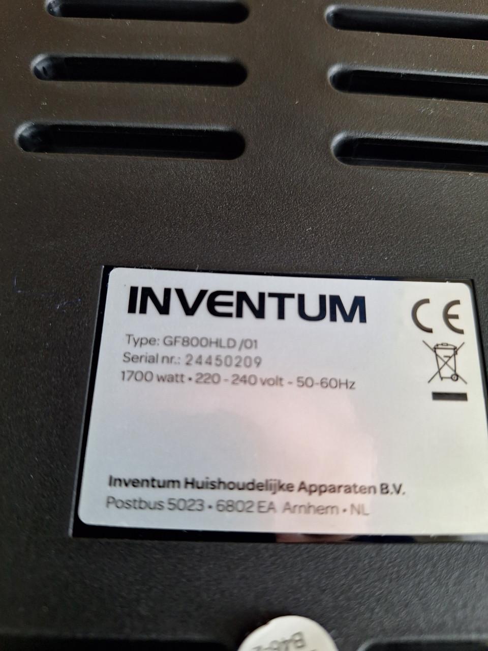 Nieuwe airfryer Inventum