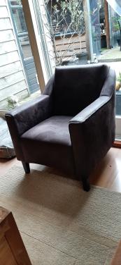 Fauteuil, antraciet