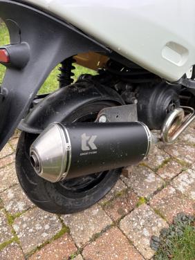Turbokit uitlaat Piaggio 4t2v