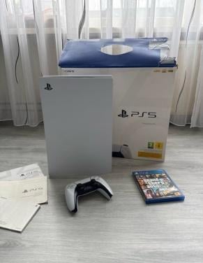 Playstation 5 Disc Versie met GTA 5 en Controller