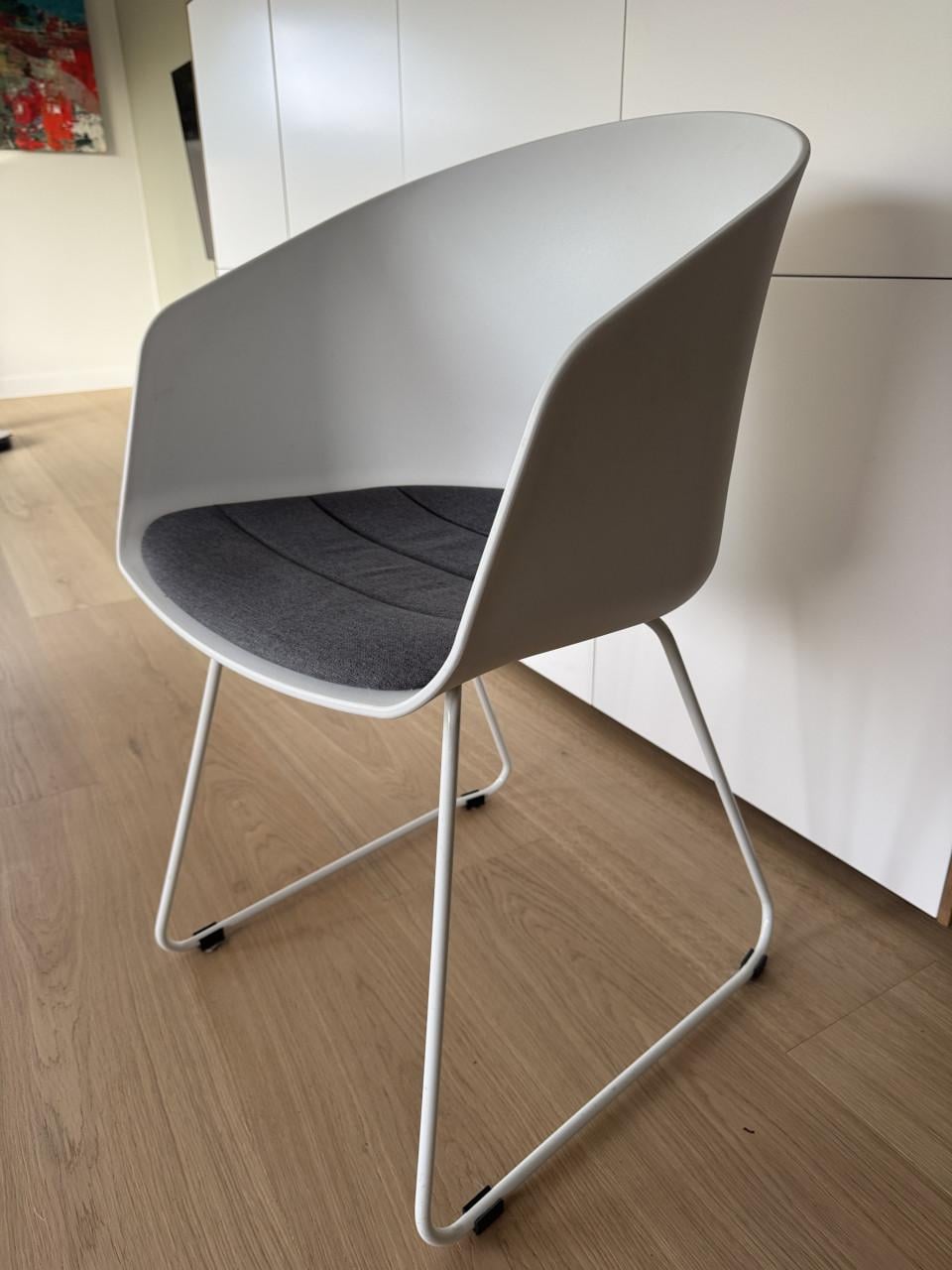 Set van 4 Interstil Moon 40 design eetkamerstoelen – Zeer goede staat