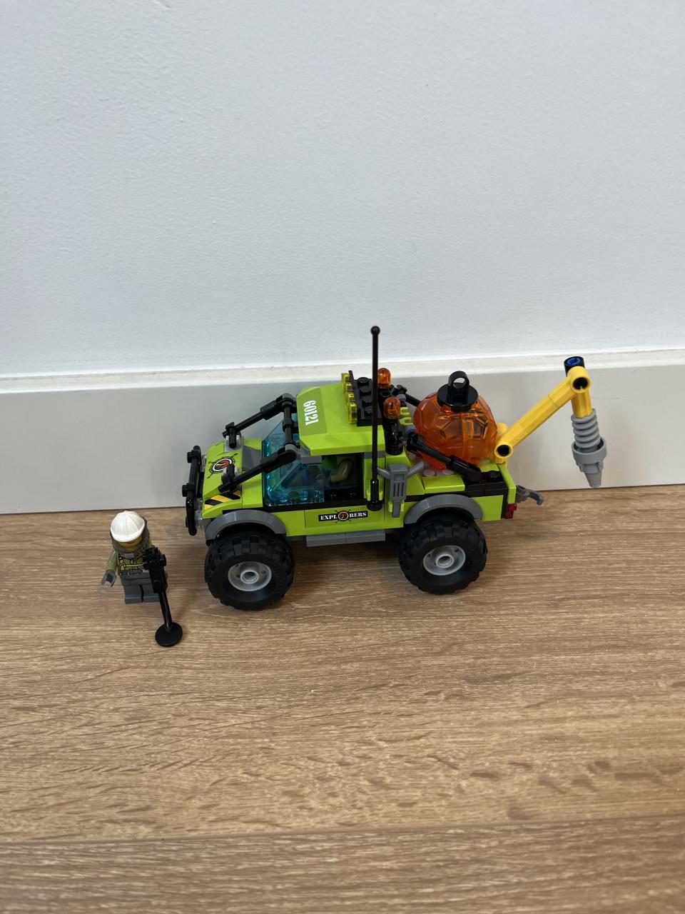 LEGO Vulkaan onderzoekstruck