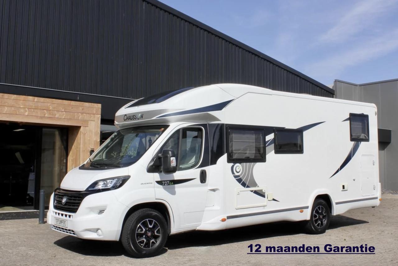 Chausson Welcome 727GA (Lengtebedden+ Hefbed, Nieuwstaat!!!)