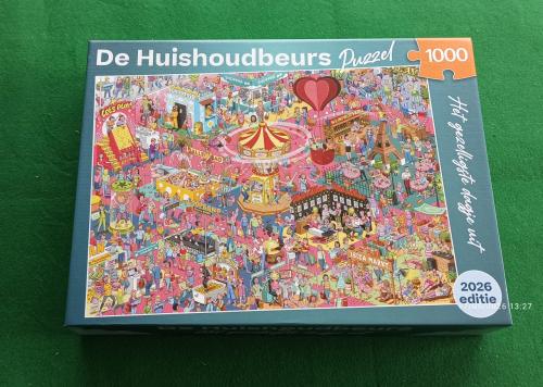 De Huishoudbeurs puzzel - 2026 editie - 1000 st - zoals nieuw