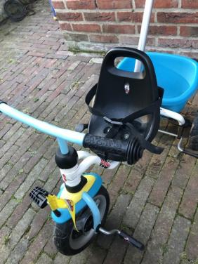 Driewieler Puky met duwstang