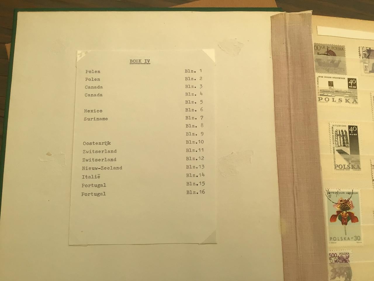Postzegels uit diverse landen
