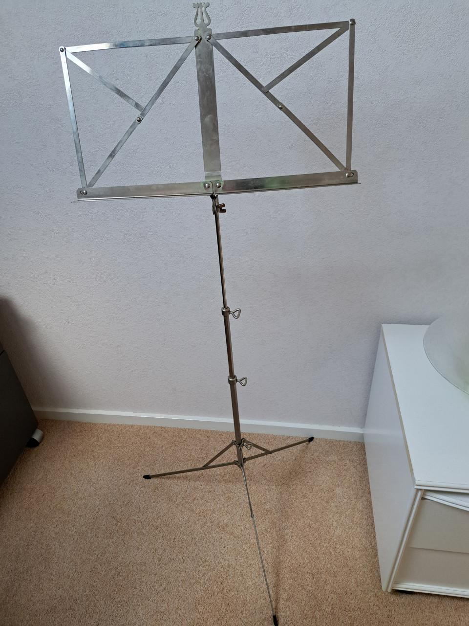 Opvouwbare muziek standaard