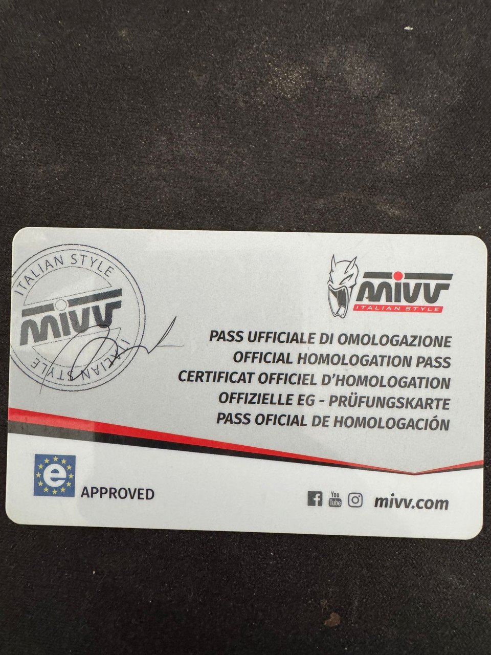Mivv uitlaat inclusief hitteschild te koop.