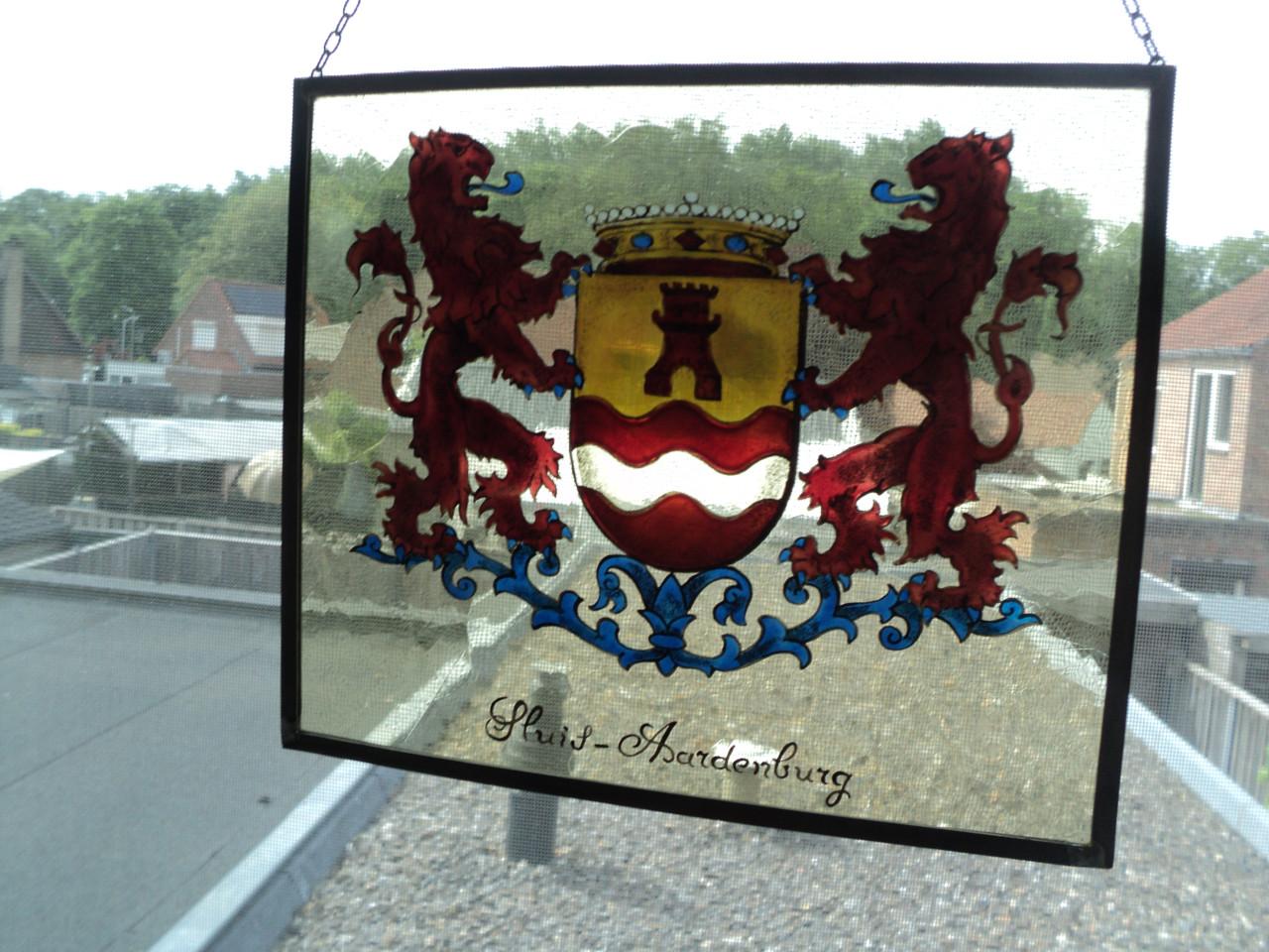 Glas in Lood hanger Sluis - Aardenburg