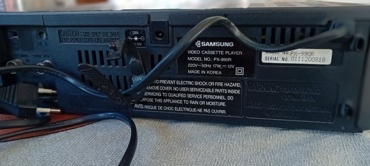 Samsung videorecorder PX 990R