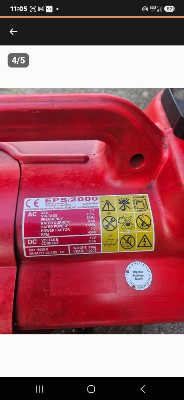 Honda aggregaat