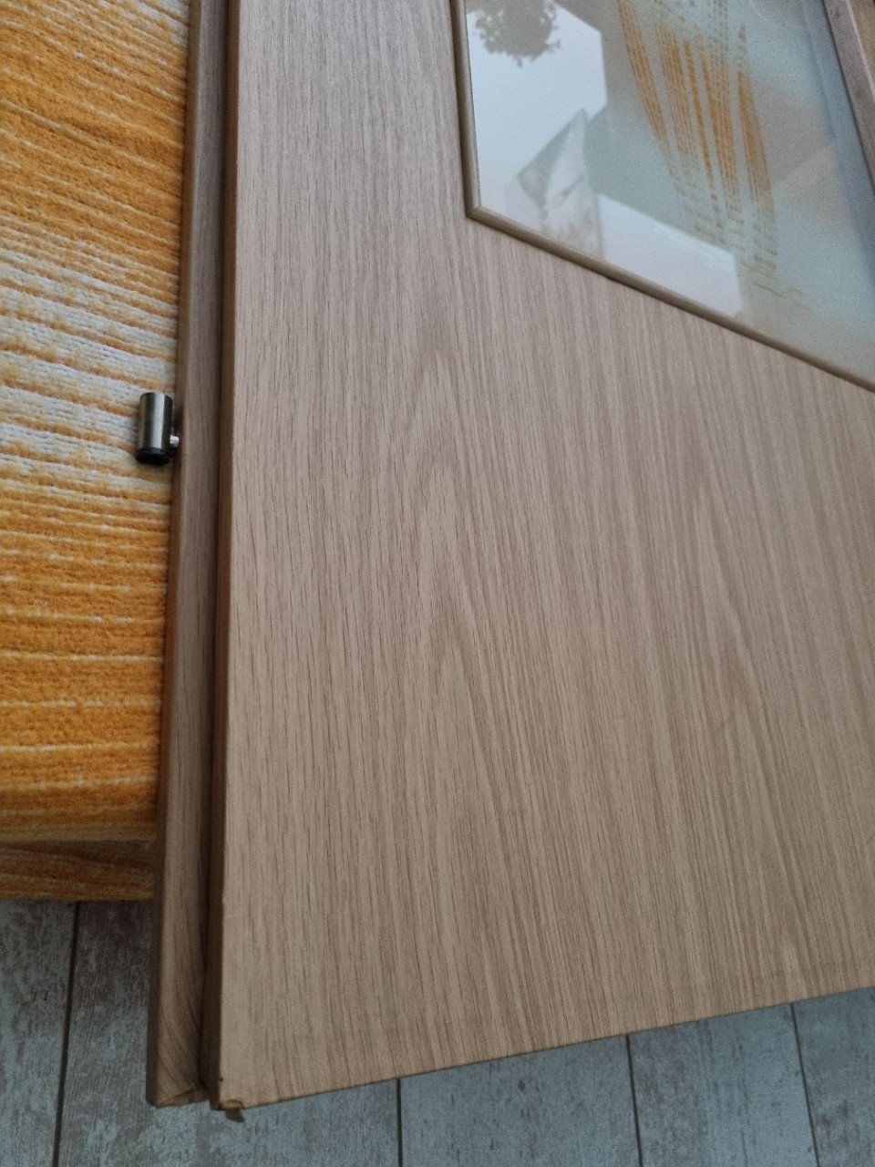 4x luxe houten opdekdeur met 1x glas totaalprijs € 30,-