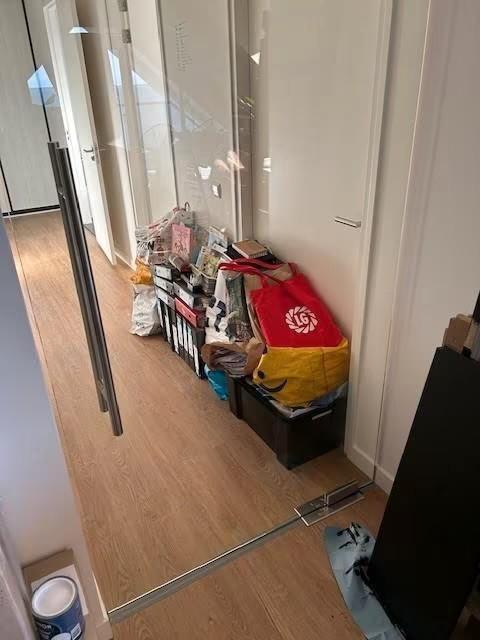 Glazen binnendeur, compleet