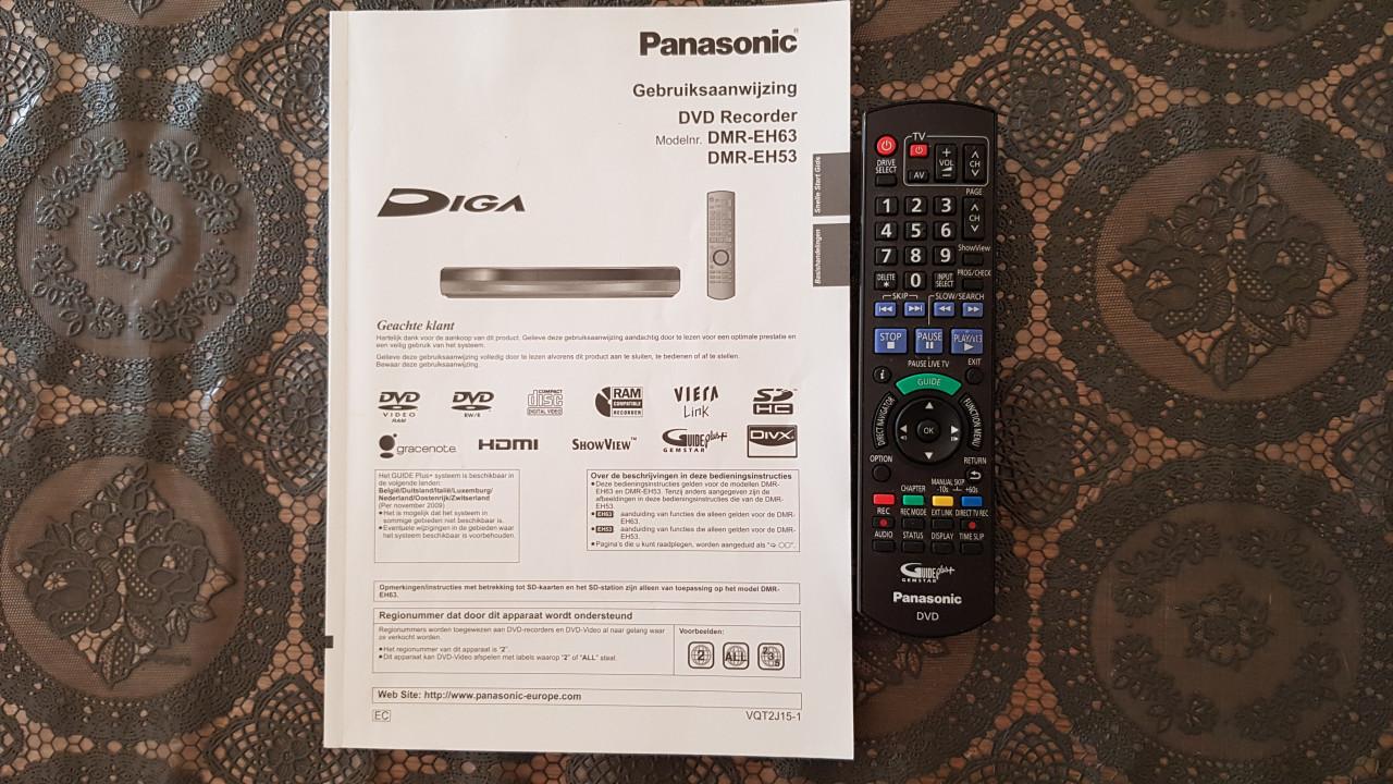 DVD recorder Panasonic