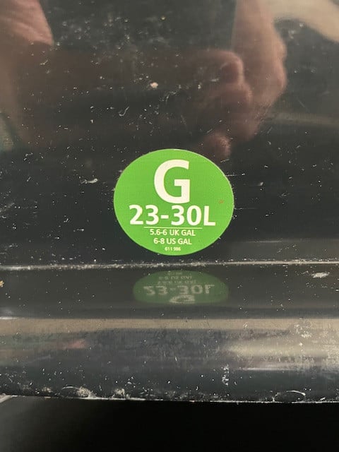 Brabantia touch bin 30L