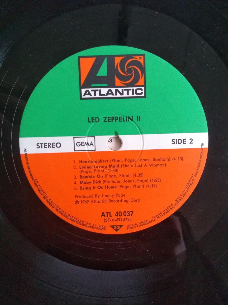 Te Koop LP  Led Zeppelin - Led Zeppelin II