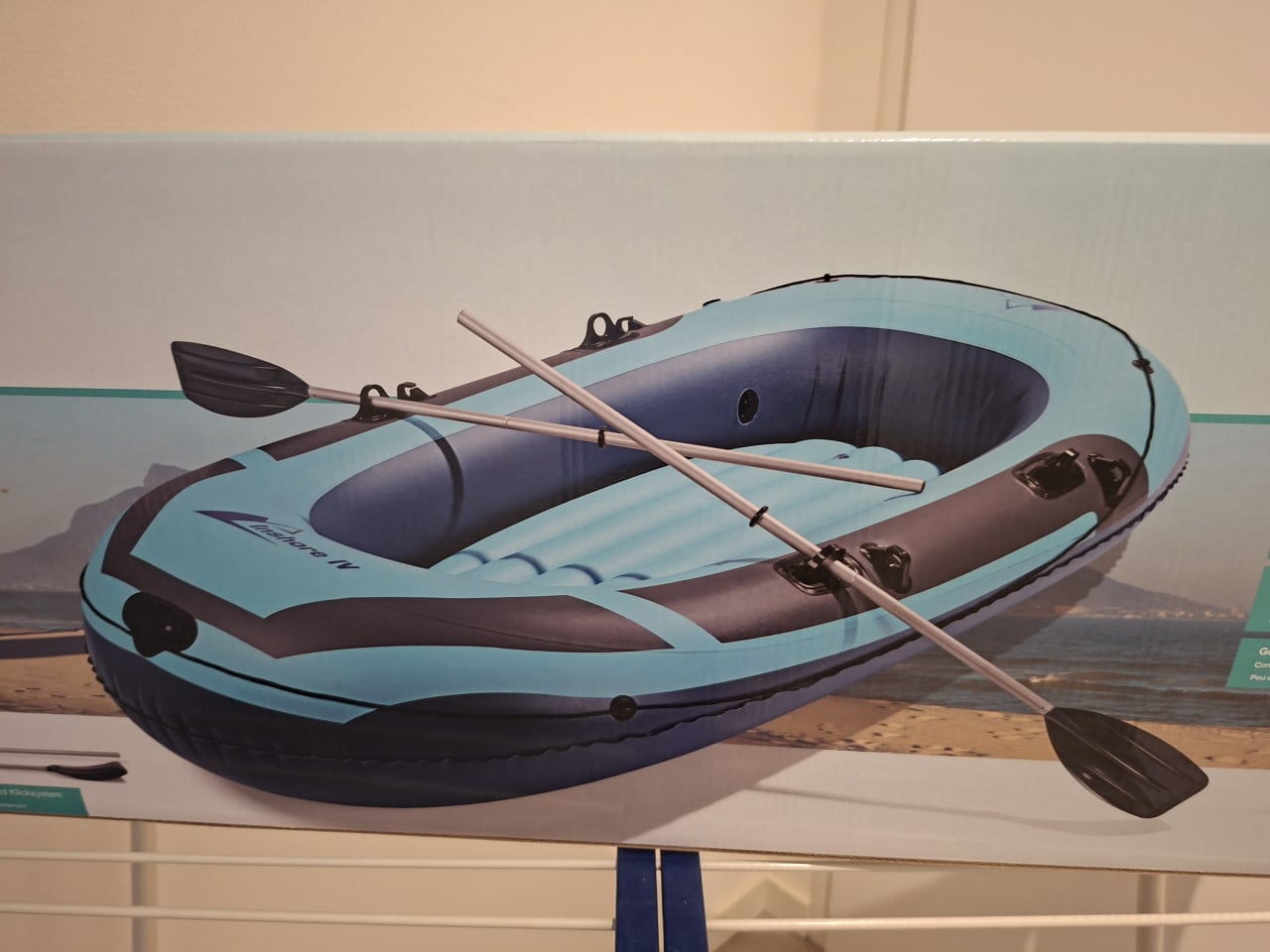 Opblaasbare boot van Crivit afm.: 272x130x56 cm
