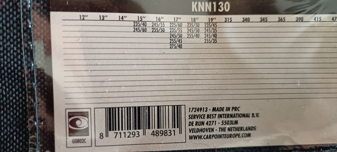 Sneeuwkettingen - Carpoint 15 t/m 19" inch