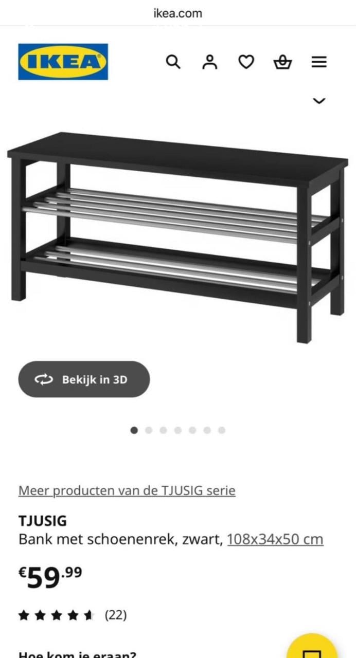 Schoenenkast ikea