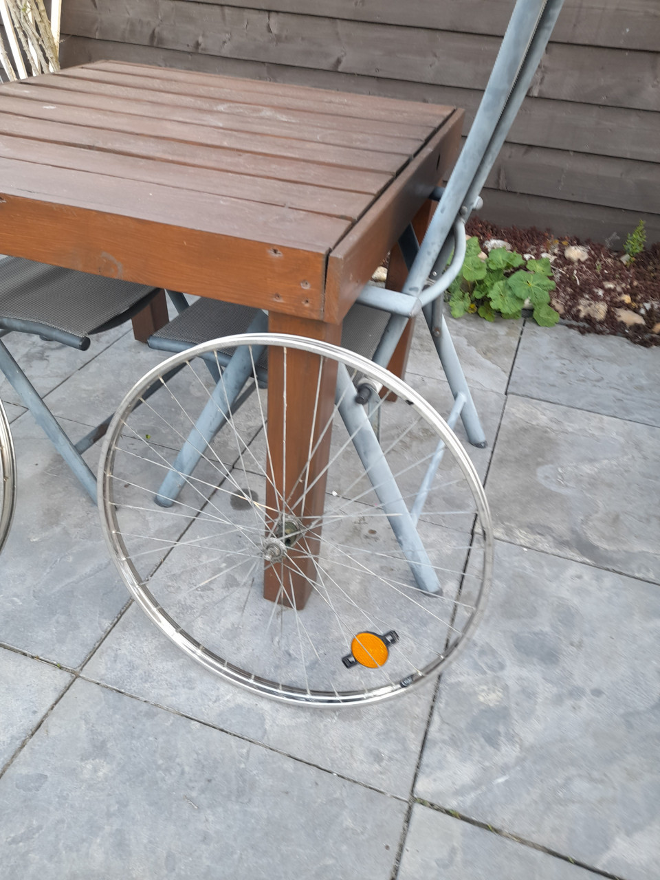 Fietswielen voor en achter