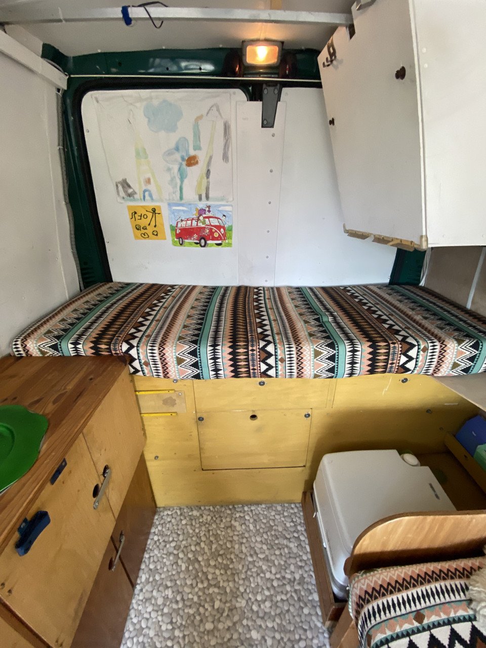 Kampeerbusje/camper te koop Peugeot Boxer off grid kamperen