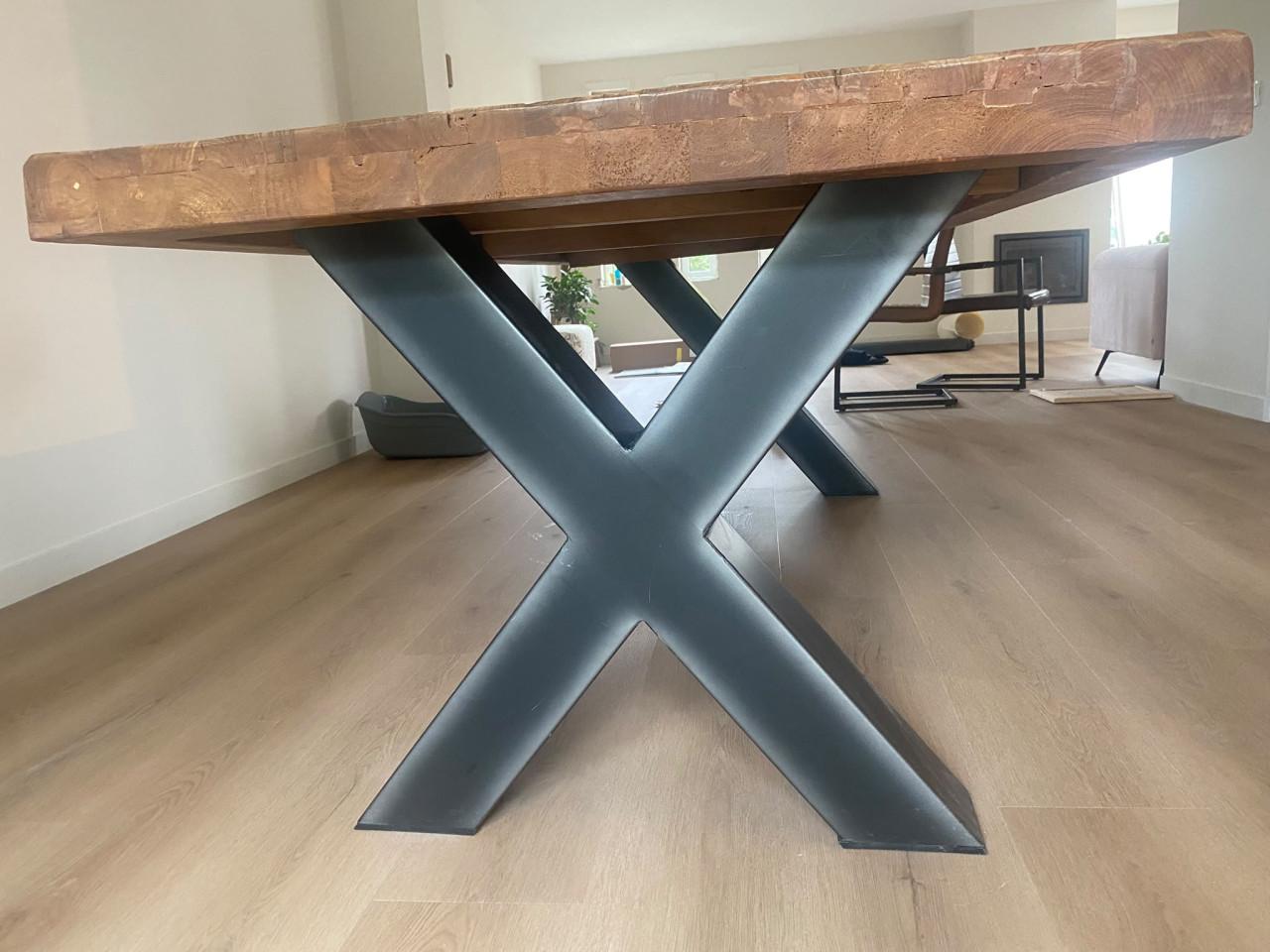 Prachtige teakhouten eettafel Mazzo (Pronto Wonen) – 220 x 105 cm