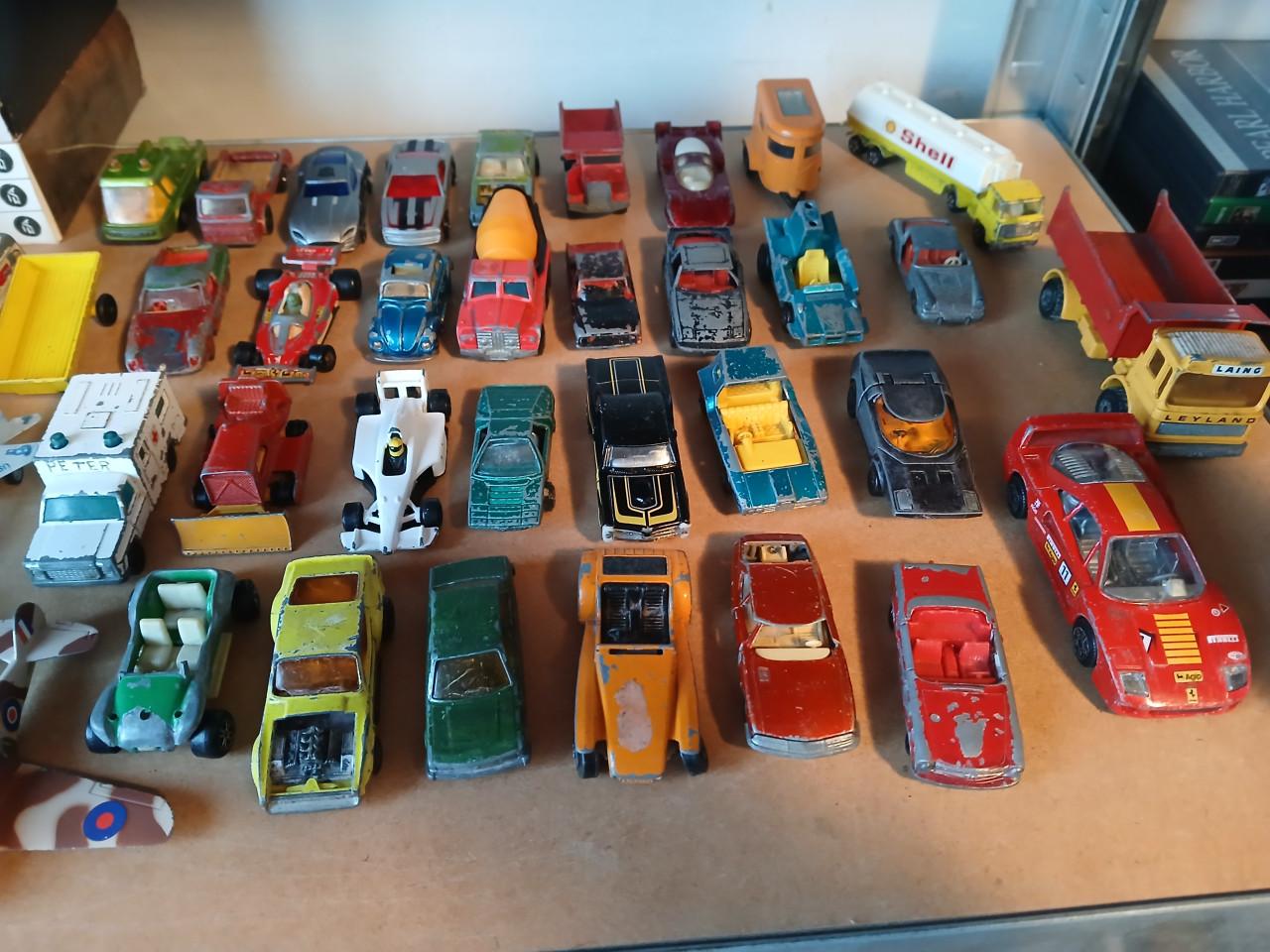 Matchbox hot wheels partij