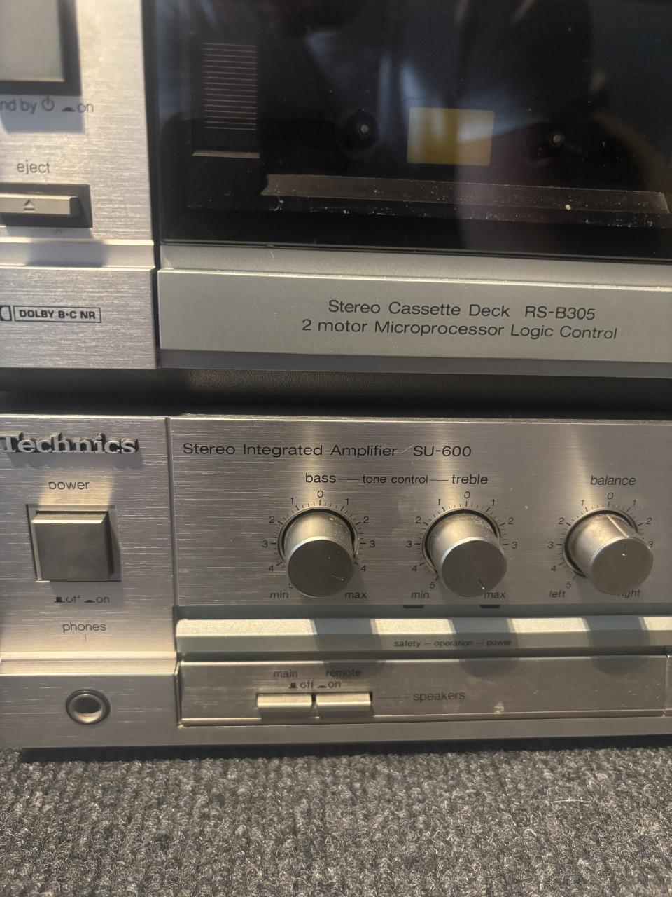 Vintage jaren 80 stereo