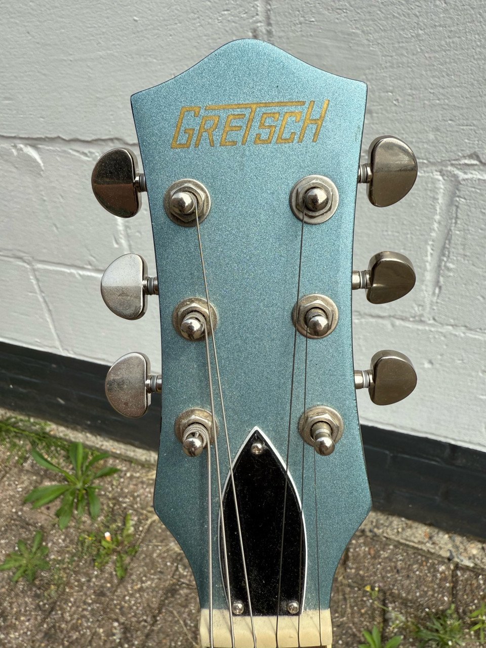 Gretsch elektrische gitaar blauw