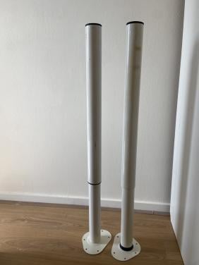 Tafelpoten (verstelbaar)