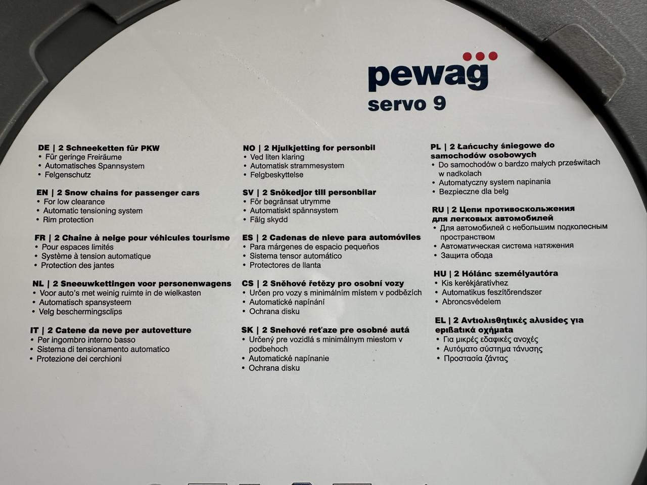 Sneeuwkettingen Pewag Servo 9 - RS9 77