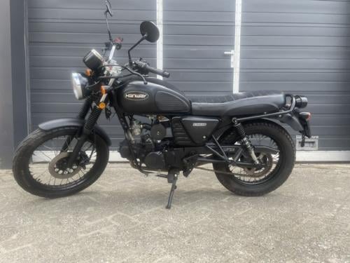 Schitterende  hanway raw 50 weinig km caferacer zundapp model