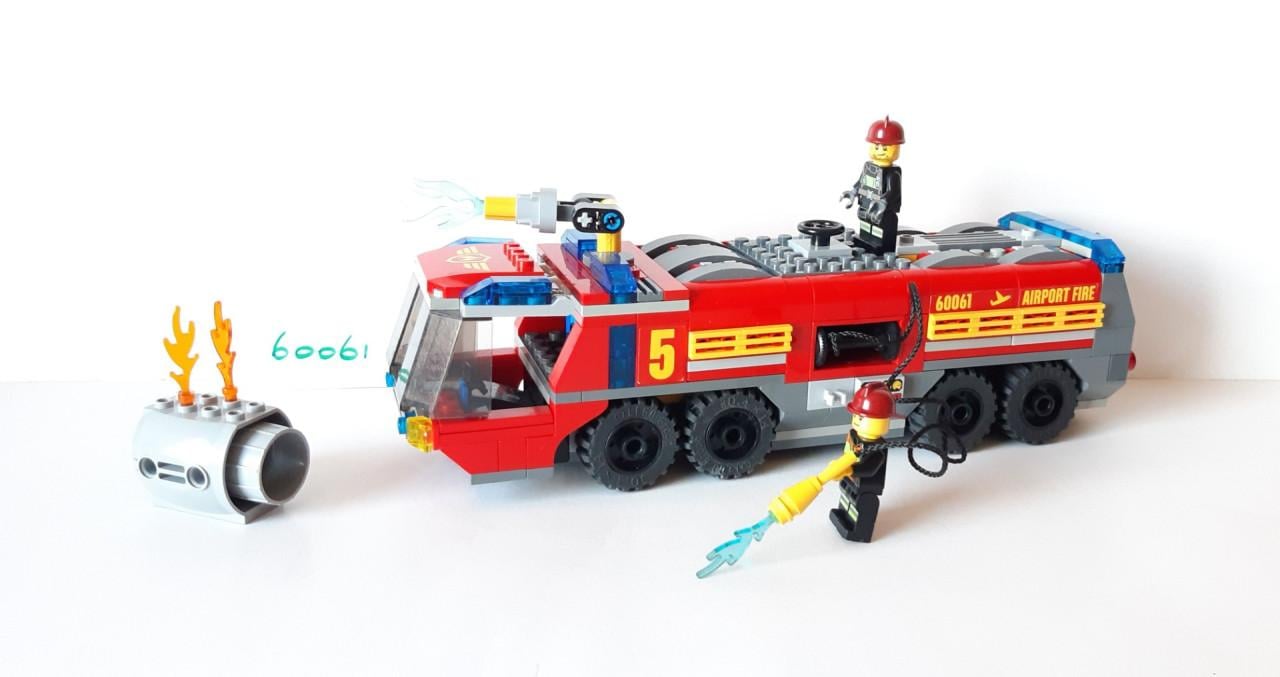 LEGO City 60061: Luchthaven Brandweerwagen