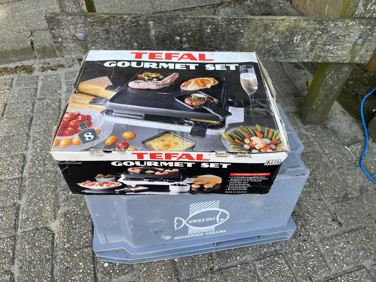3 Tefal grillplaten
