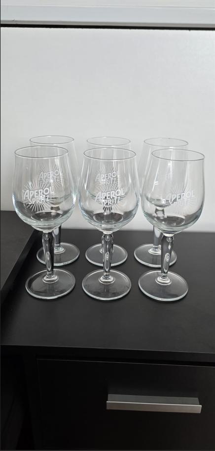 6 Aperol Spitz Glazen