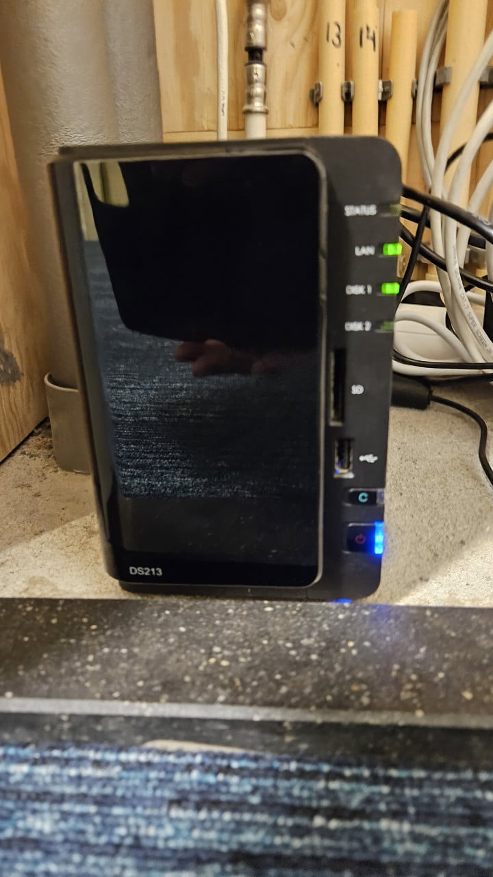 NAS Synology DS213 incl. HDD Seagate Barracuda 3TB