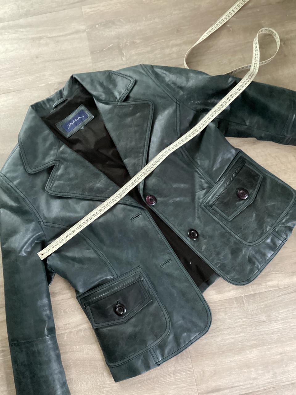 Blazer, leer voor dames